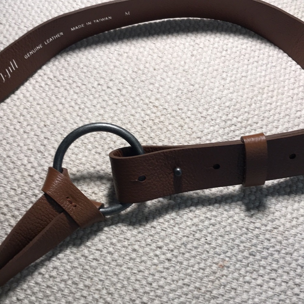 J Jill size Medium leather belt - Picture 4 of 6